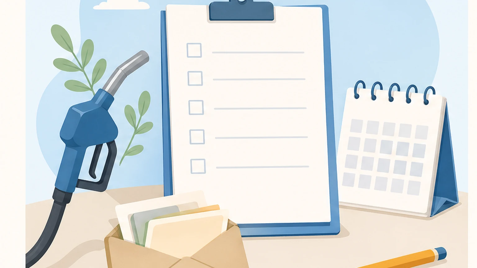 유류지원금 신청 전 준비 항목 확인 이미지