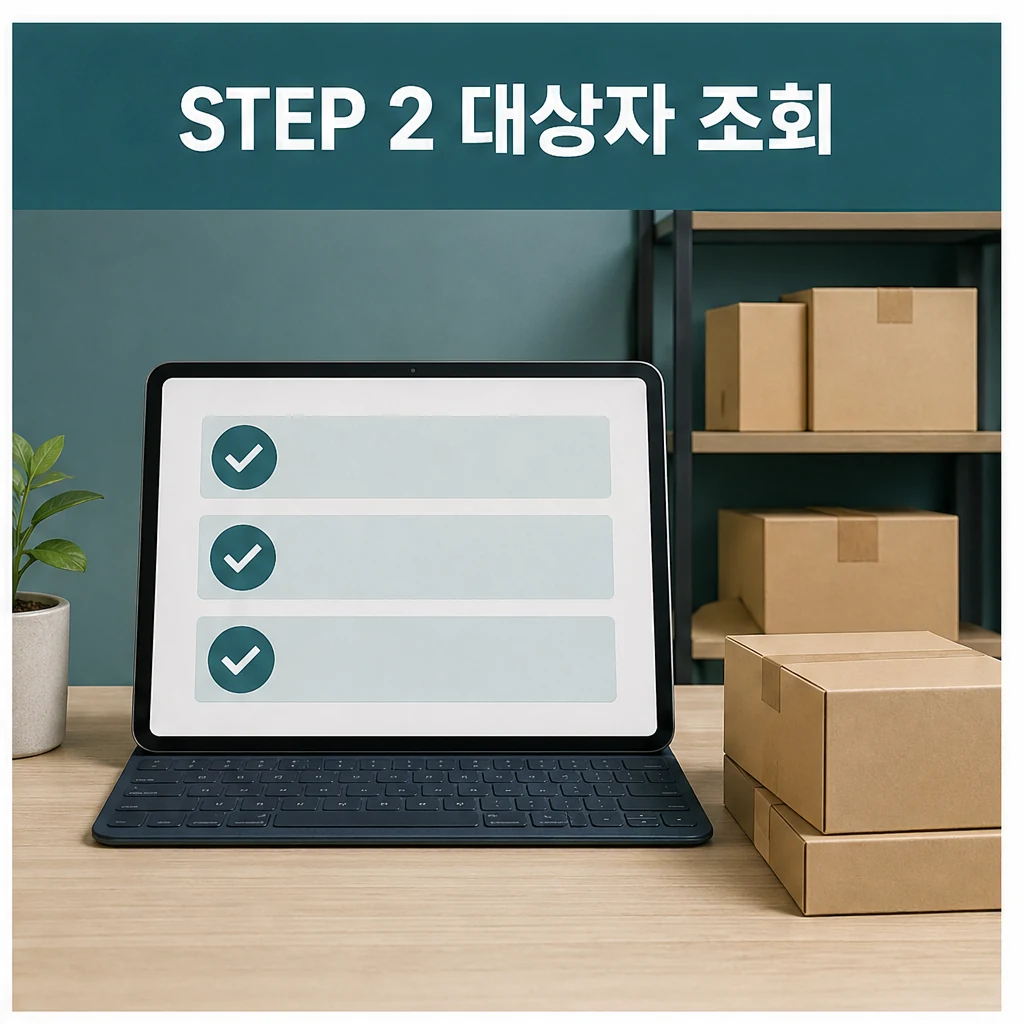 2026 소상공인 추경지원금 신청방법 대상자 조회 안내 이미지