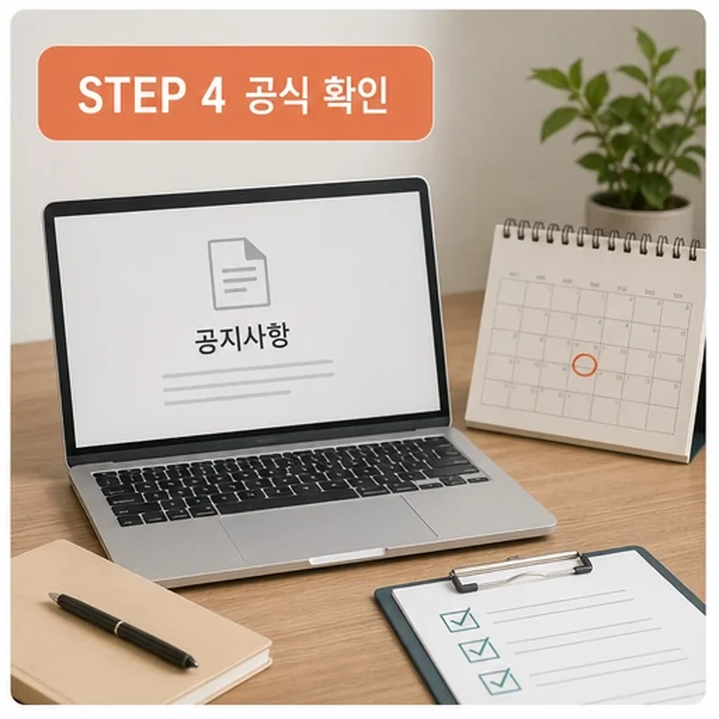 소상공인 지원예산 공식 확인 단계 이미지