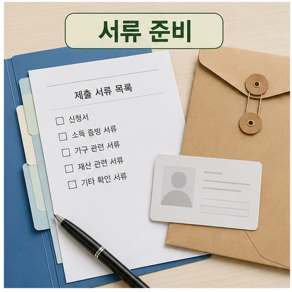 근로 자녀장려금 신청 서류 준비 이미지