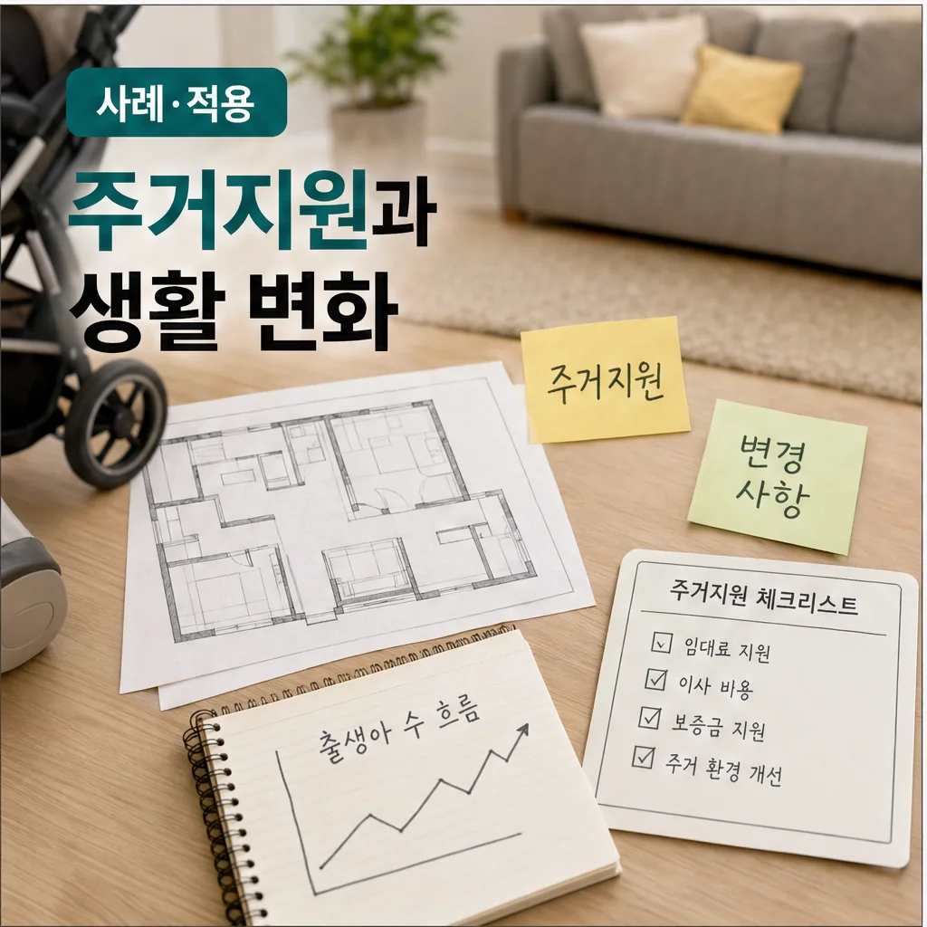 구리시 주거지원과 출생아 수 변화 체크 이미지