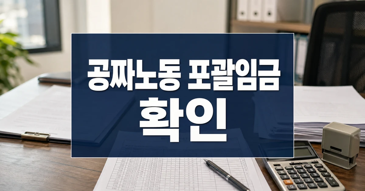 공짜노동 포괄임금 오남용에 칼 빼들었다 포괄임금 확인 대표 썸네일