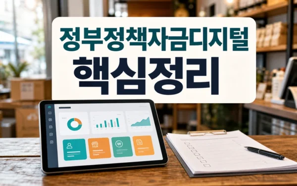 2026 소상공인 지원정책 ! 정부정책자금부터 디지털 전환까지 자주 묻는 질문 정리