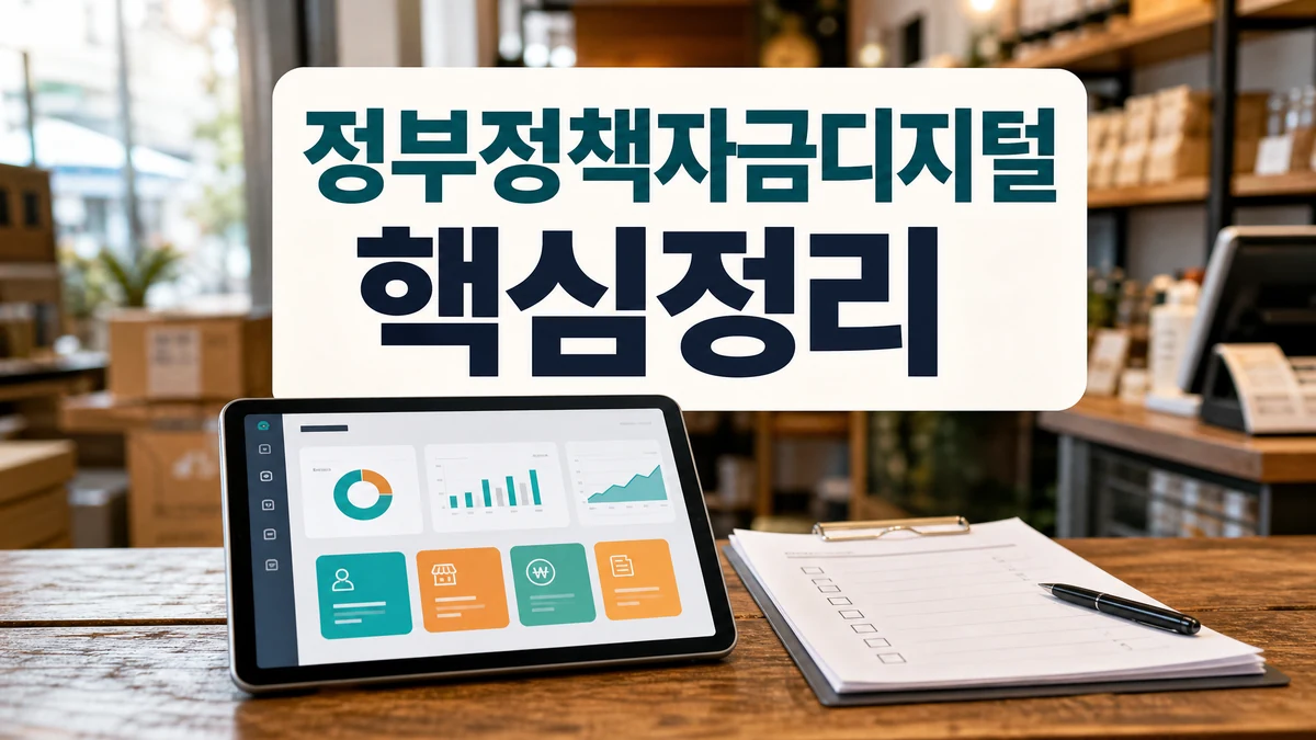 2026 소상공인 지원정책 정부정책자금과 디지털 전환 핵심정리 썸네일