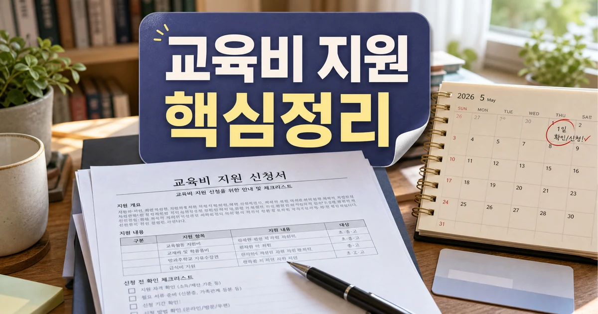 산청군 초등학생 입학축하금 50만원 신청 정보를 정리한 대표 이미지
