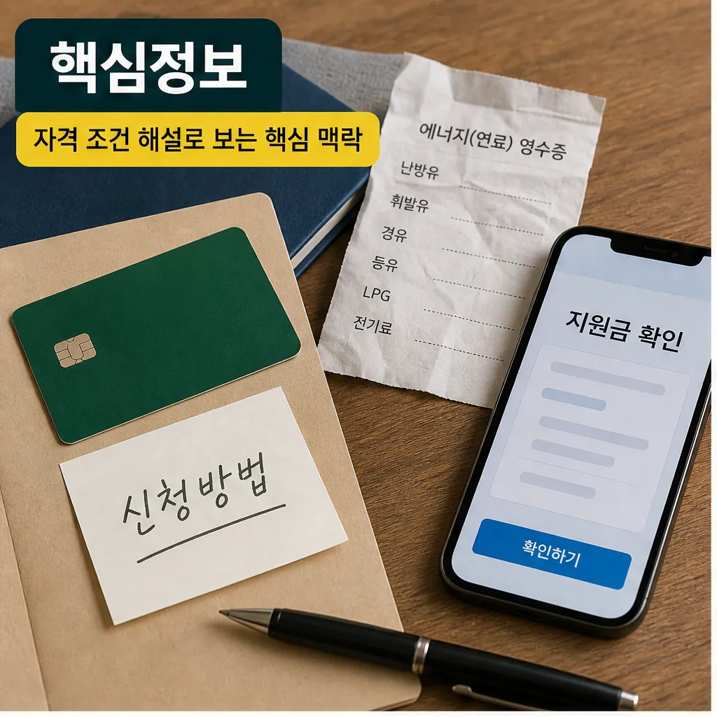 고유가 피해지원금 농협카드 신청방법, 신청일, 사용처 대상·확인 방법 본문 이미지 1 - 핵심정보