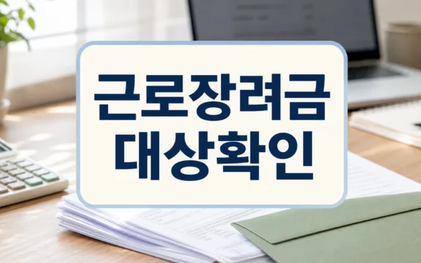 2026년 재산 2억 4천만 원 미만이면 근로장려금 최대 330만 원 받는 방법은? 자주 묻는 질문 정리