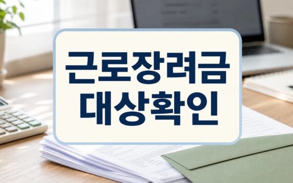 2026년 재산 2억 4천만 원 미만이면 근로장려금 최대 330만 원 받는 방법은? 자주 묻는 질문 정리