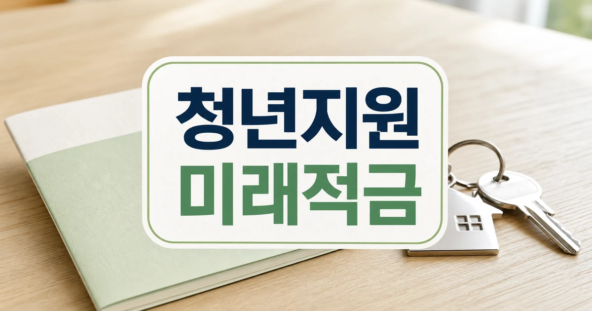 청년 일자리·주거 지원과 미래적금 신청 전 확인 대표 이미지