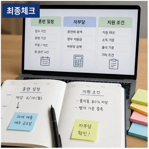 노동부, ‘AI 워커’ 직업훈련 시범사업 도입…수강료 지원 대상·확인 방법 최종체크 실제로 활용할 때의 체크포인트 본문 이미지 3