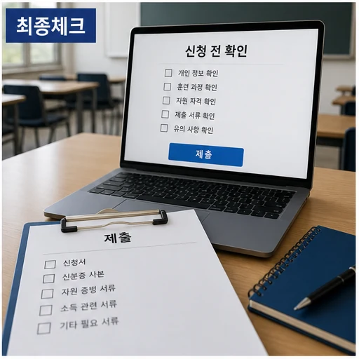 노동부, ‘AI 워커’ 직업훈련 시범사업 도입…수강료 지원 대상·확인 방법 최종체크 바로 확인할 체크리스트 본문 이미지 4