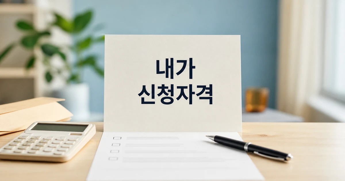 소득 상위 30% 신청자격 확인을 위한 계산기와 신청서 썸네일