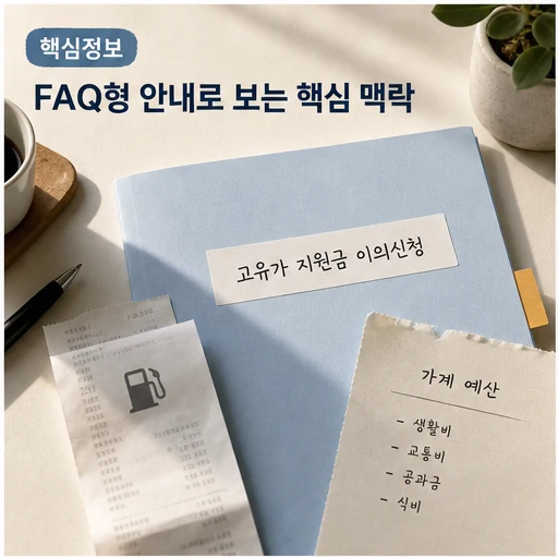 고유가 지원금 탈락자 이의신청 받는다…“최근 소득감소 반영” 자주 묻는 질문 정리 본문 이미지 1 - 핵심정보