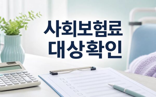 사회보험료 지원사업 2026 조건과 비용 계산 방법 총정리