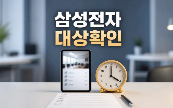 삼성전자 노사 오후 4시부터 교섭 2026 영향 대상과 확인 방법 가이드
