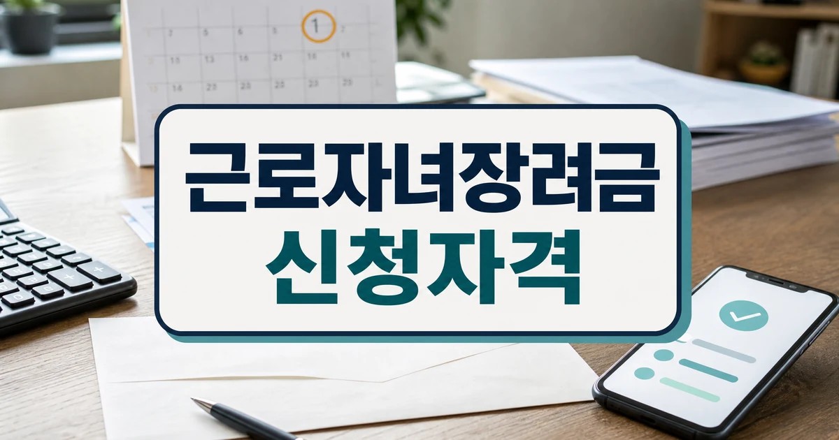 근로·자녀장려금 신청, 6월 1일까지…안내문 못 받았다면? 대상·확인 방법 대표 이미지