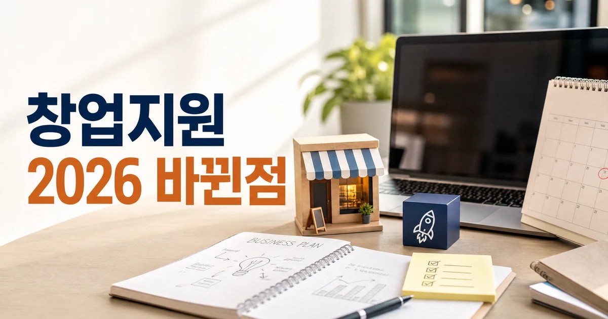 모두의 창업 2026 변경점과 확인 방법을 보여주는 썸네일