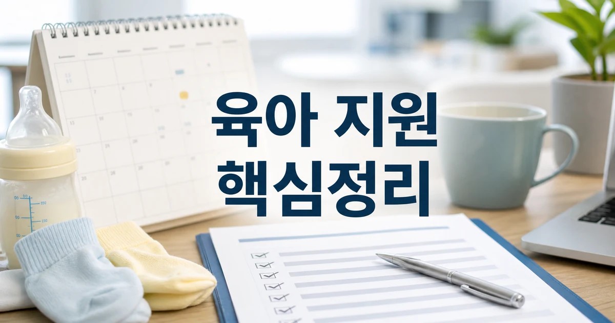 크래프톤 출산 지원 1년 확인을 위한 육아 지원 체크리스트와 달력 썸네일