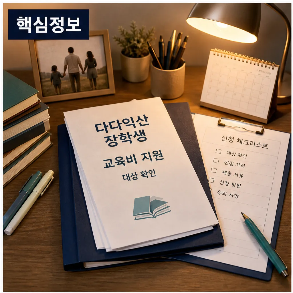 익산시 다다익산 장학생 다자녀 가정 교육비 지원 핵심정보 본문 이미지