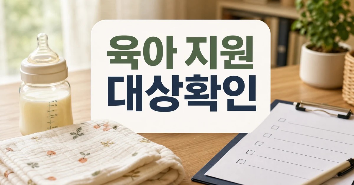 출산 육아 지원 3종 세트 대상 확인 대표 이미지