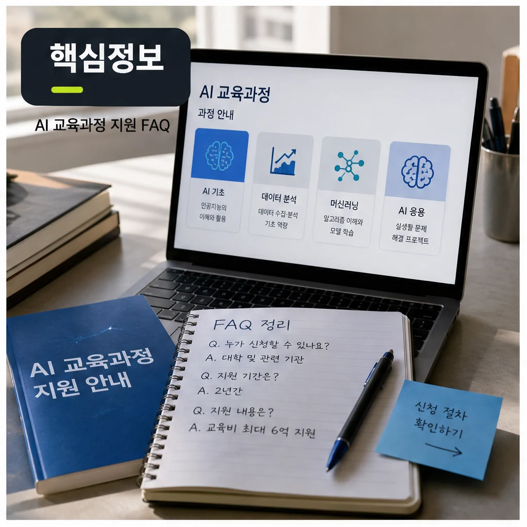 교육부, 대학 20곳 AI 교육과정 선정…2년간 교육비 최대 6억 지원 자주 묻는 질문 정리 본문 이미지 1