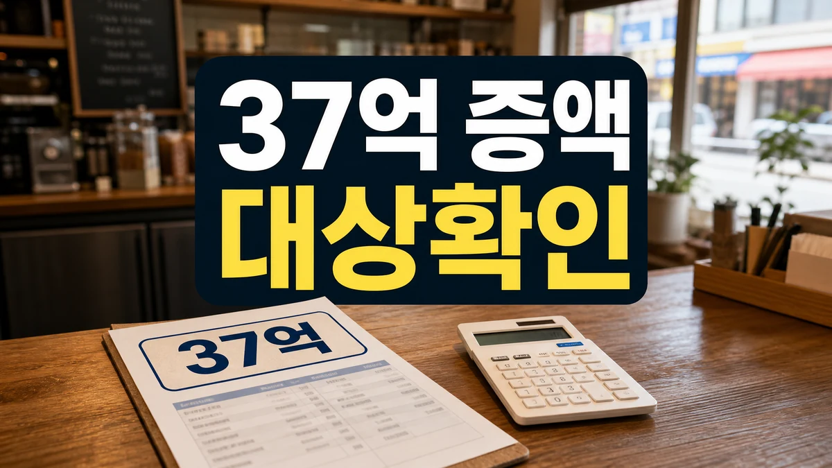 안성시 소상공인 지원 37억 증액 대상 확인 대표 이미지