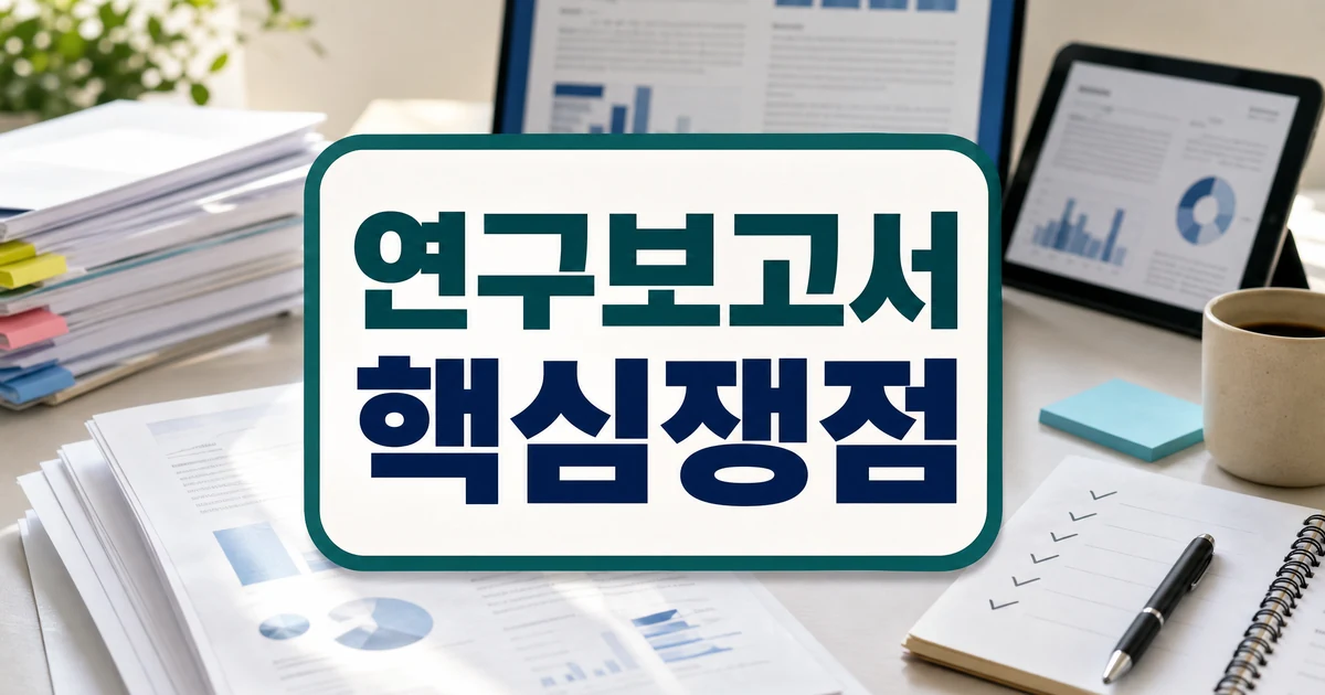 연구보고서 핵심쟁점 대표 이미지