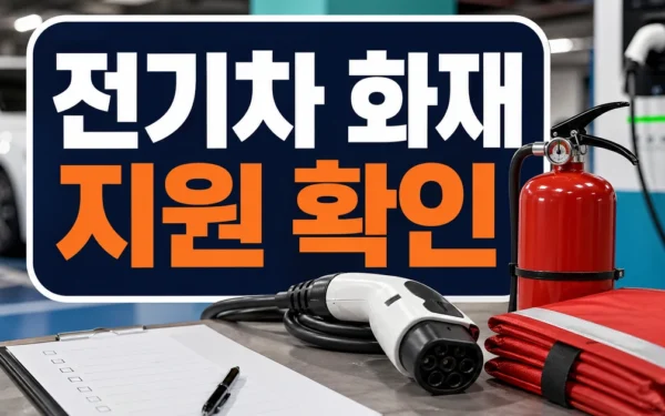 전기차 시장 성장세에 화재 예방 물품 지원 등 지자체 사업 활발 대상·확인 방법