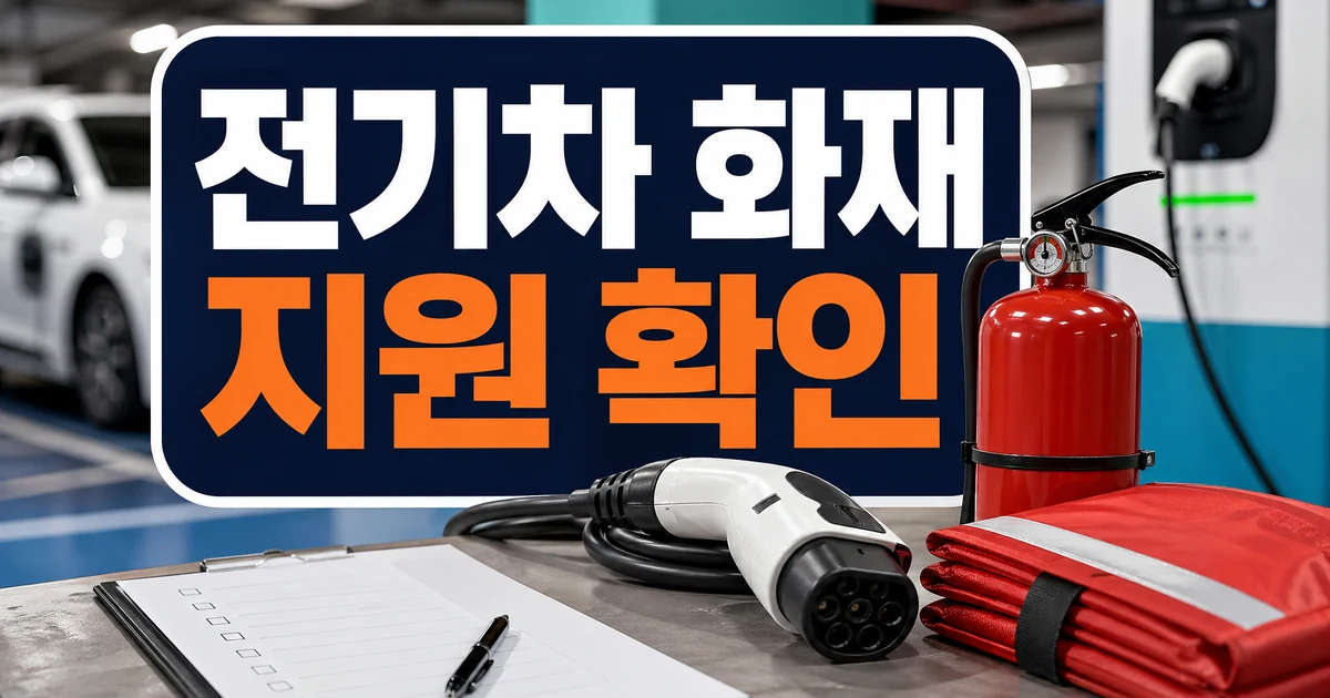 전기차 시장 성장세에 화재 예방 물품 지원 등 지자체 사업 활발 대상·확인 방법 대표 썸네일 - 전기차 시장 대상확인