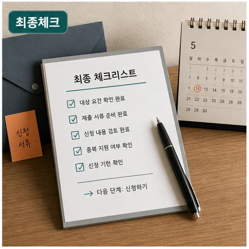 자영업자 고정비 부담 ↓…한달페이, ‘임대료 유동성’ 지원 사격 자주 묻는 질문 정리 본문 이미지 4 - 최종체크 바로 확인할 체크리스트
