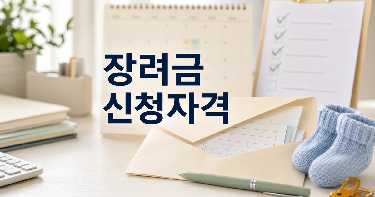 출산 장려금 2026 신청자격을 보여주는 출산 지원 안내 썸네일