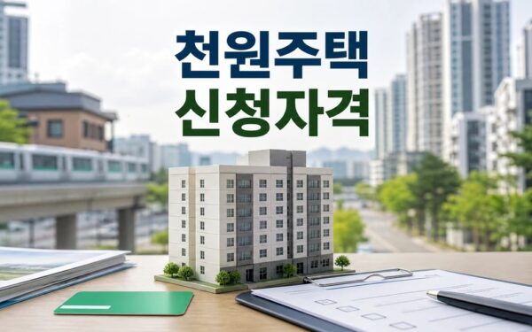 인천 천원주택 경쟁률 4.25대 1 2026 신청 방법과 대상 조건 총정리