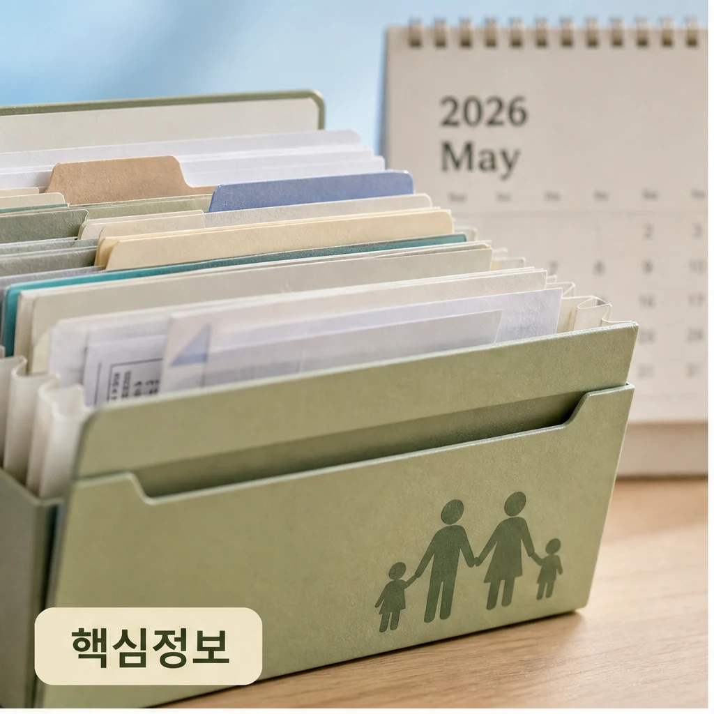 2026년 5월 정기 자녀·근로장려금 신청대상 대상자조회 방법 핵심정보 이미지