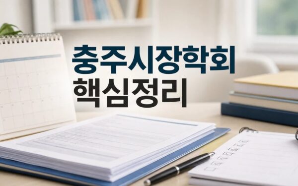 충주시장학회 2026 적용일과 확인 방법 총정리 최신 기준 정리