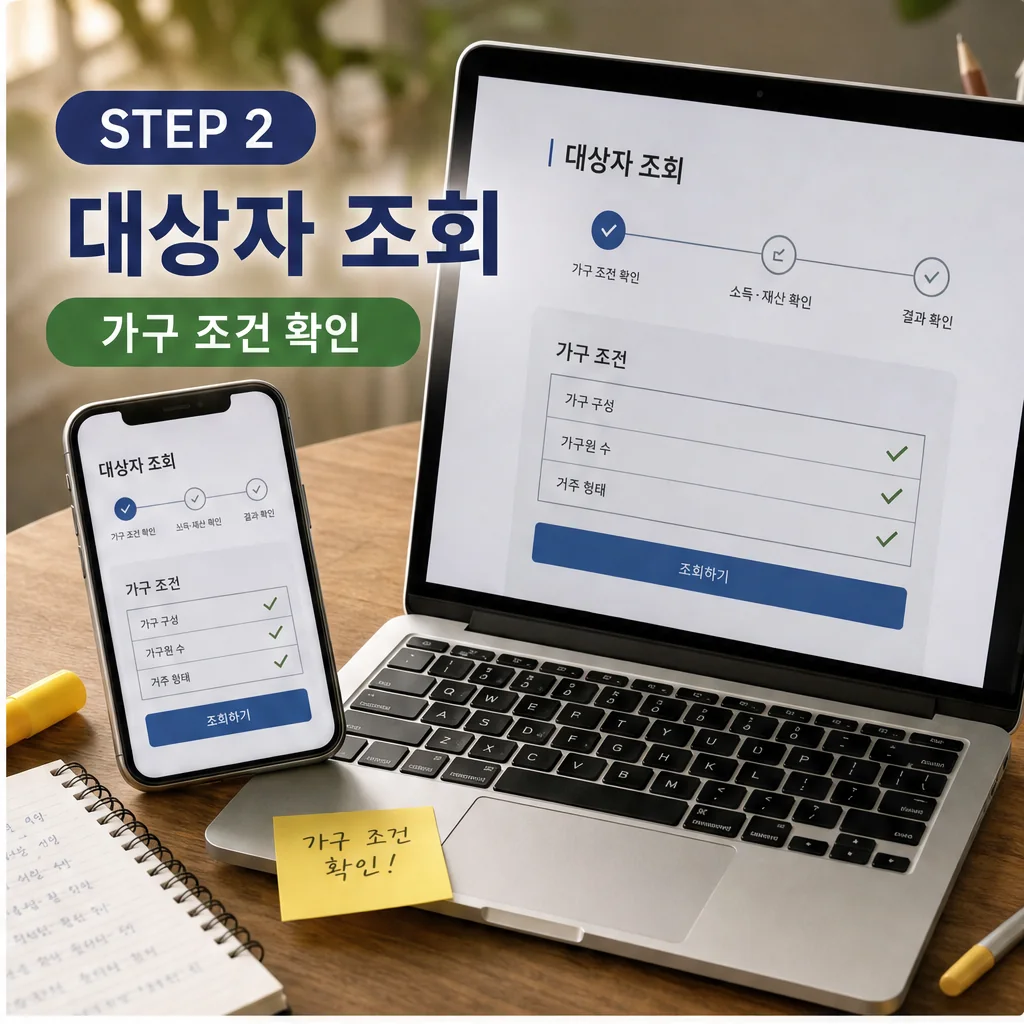 초중고생 교육급여 교육비 지원 대상자 조회 방법 이미지