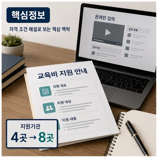 성남시, 사이버대 교육비 지원 4곳→8곳 확대 대상·확인 방법 본문 이미지 1 - 핵심정보