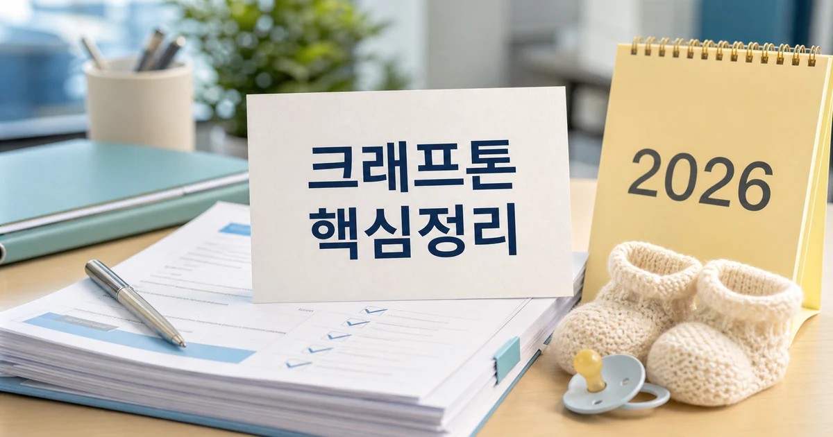 크래프톤 파격 출산지원 1년 2026 적용일 확인 방법을 보여주는 대표 이미지