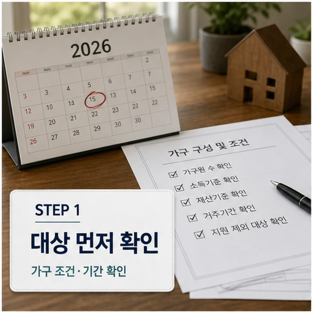 2026 보건 복지 정책 대상 조건과 기간 확인 이미지