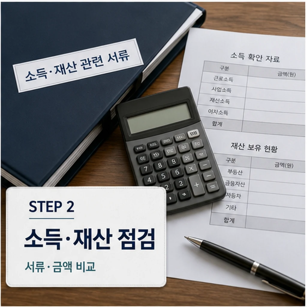 복지 정책 소득 재산 기준 점검 이미지