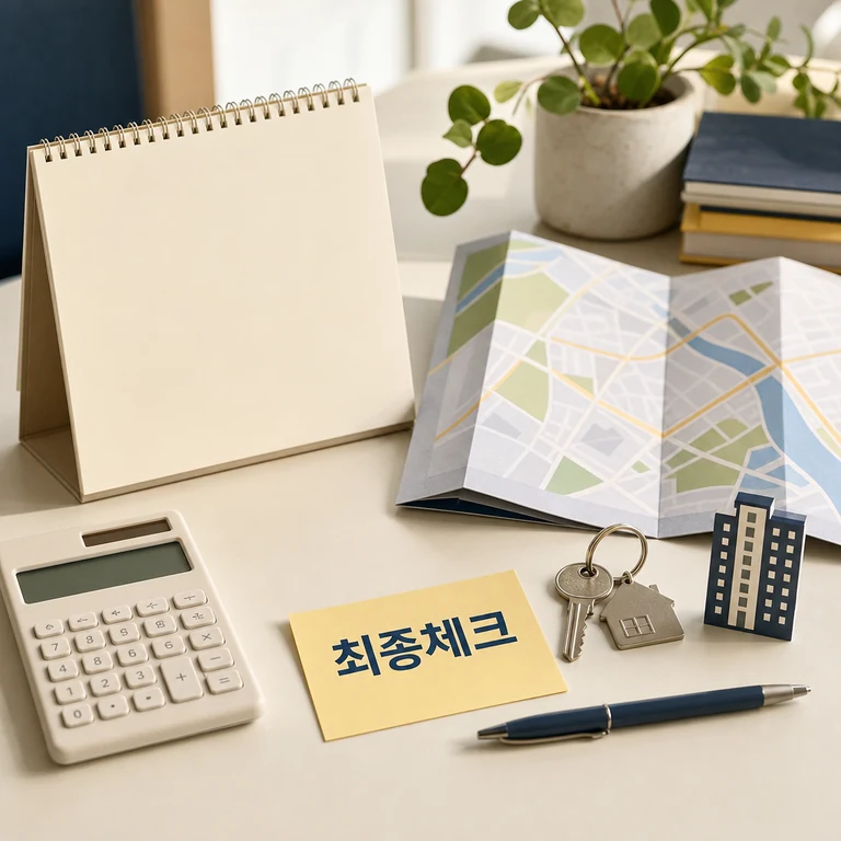 두산위브 트리니뷰 구명역 최종 체크리스트 이미지