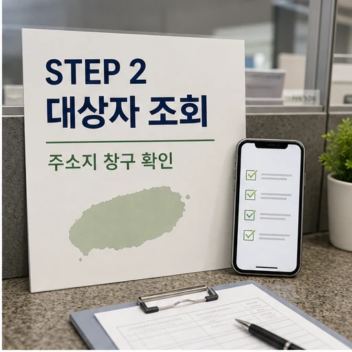 제주 장애인 운전면허 교육비 지원 대상자 조회와 주소지 창구 확인 이미지