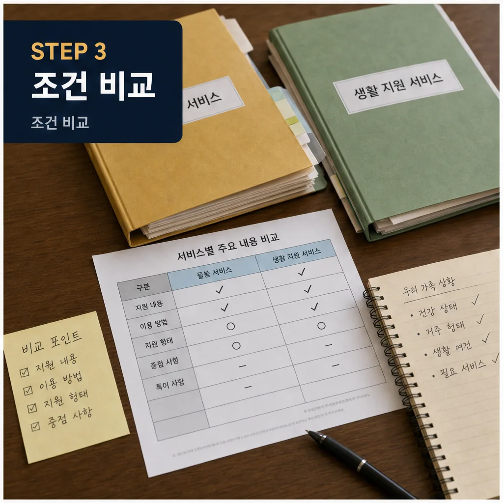 2026 노인복지 정책 조건 비교와 체크리스트 이미지