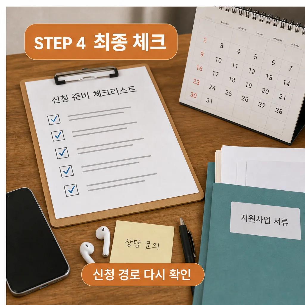 소상공인 추경 지원 신청 경로 최종 체크 이미지