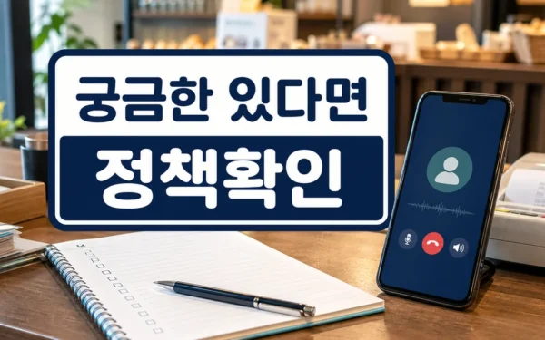 궁금한 게 있다면, 소상공인 지원상담(1661-5002) 자주 묻는 질문 정리