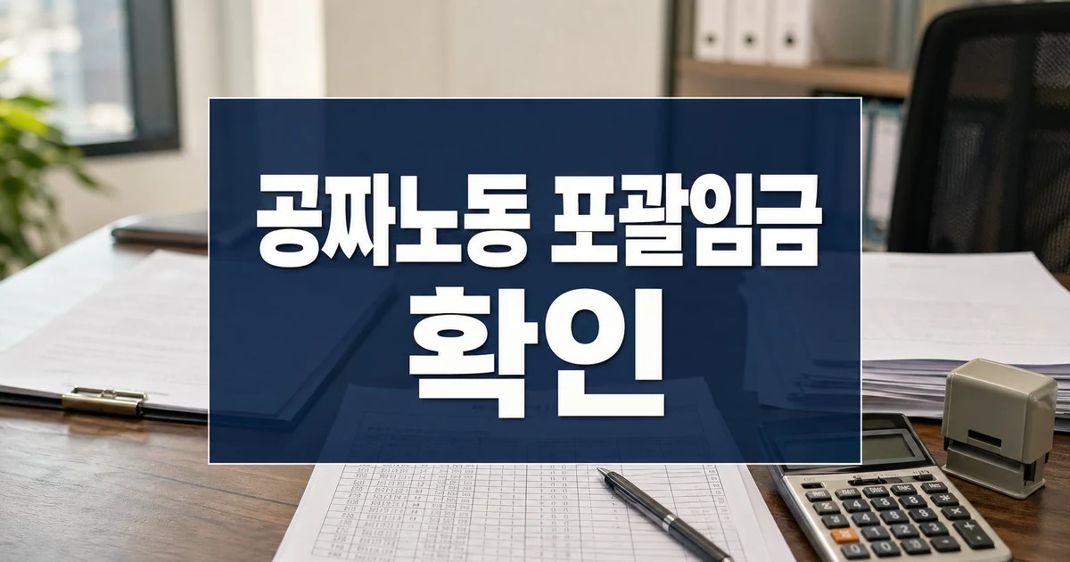 공짜노동 포괄임금 오남용에 칼 빼들었다 포괄임금 확인 대표 썸네일