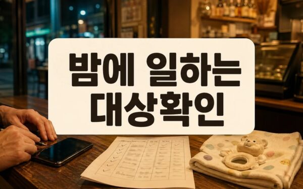 밤에 일하는 소상공인 위해! ‘아이돌봄서비스’ 최대 540만 원 지원 대상·확인 방법