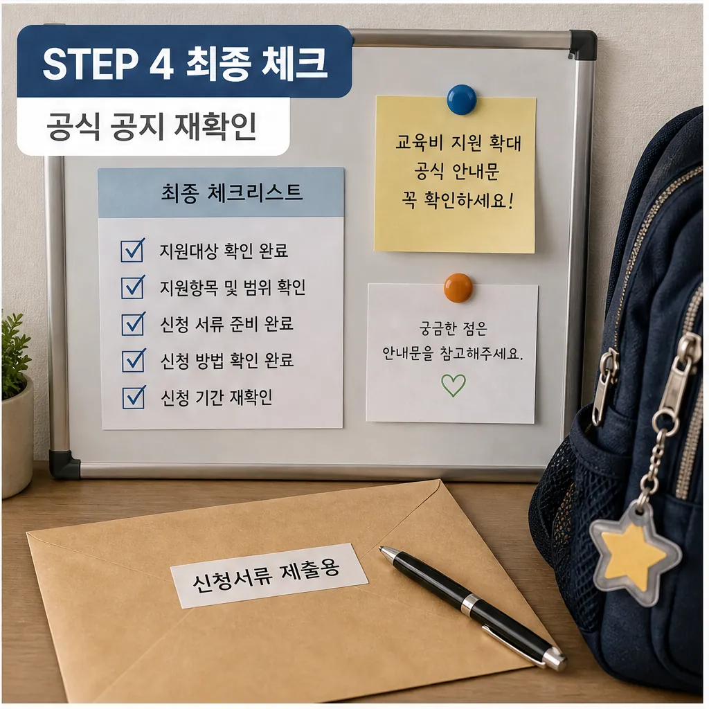 울산시 교육비 지원 공식 공지 재확인 최종 체크 본문 이미지