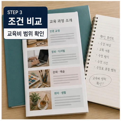 속초시, 신중년층 ‘인생 이모작 교육비’ 지원 자주 묻는 질문 정리 조건 비교 본문 이미지