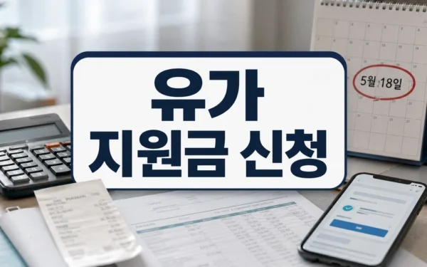 고유가 피해지원금 소득 변동 반영한다…5월 18일부터 이의신청 대상·확인 방법