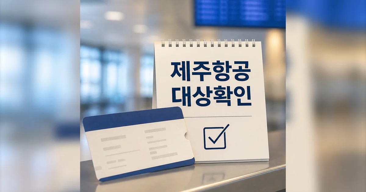 현장 안전이 최우선 김이배 제주항공 대표 대상과 시점 확인 방법 가이드 대표 썸네일